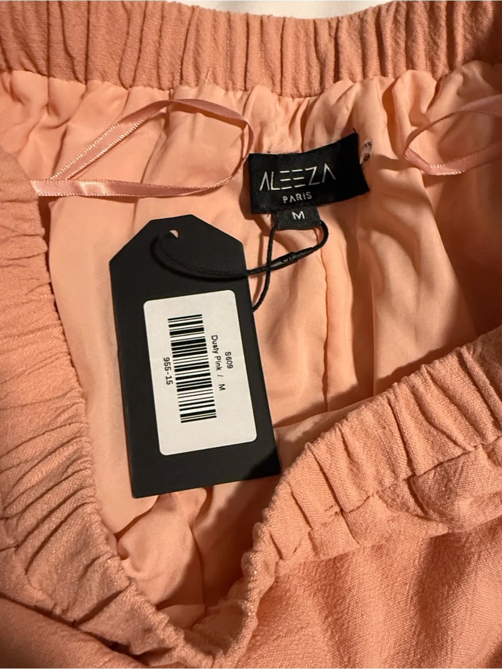 ALEEZA Paris Blush Pink NWT skirt M - Picture 2 of 5